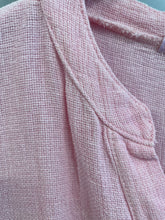 Load image into Gallery viewer, Teabag Button Front Blouse Pink
