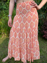 Load image into Gallery viewer, Aziza Skirt/Dress - Orange/Pink
