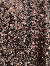 Load image into Gallery viewer, Lois Sequin Midi Skirt Chocolate
