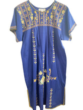 Load image into Gallery viewer, Mira Kaftan Dress Blue
