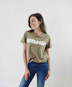 Amour T-Shirt Khaki