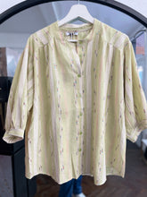 Load image into Gallery viewer, Esme Sparkle Stripe Blouse Mint
