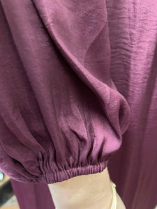 Isadora Wrap Maxi Damson