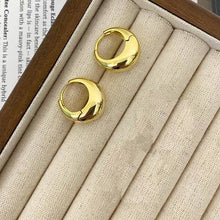 Load image into Gallery viewer, Chubby Huggie Hoop in Gold

