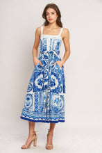 Load image into Gallery viewer, Pina Printed Woven Midi Dress
