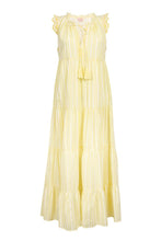 Load image into Gallery viewer, Arena Crochet Sleeve Dress Yellow
