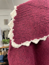 Load image into Gallery viewer, Dawn Sailor Collar Jumper Burgandy
