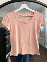 Load image into Gallery viewer, Billie Cap Sleeve T-Shirt Blush
