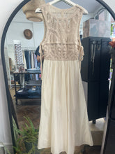 Load image into Gallery viewer, Samara Crochet Dress Cream
