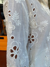 Load image into Gallery viewer, Cabana Broderie Shorts Co-ord Cream
