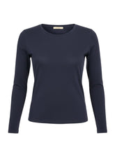 Load image into Gallery viewer, Bobbi Long Sleeve Crew Navy
