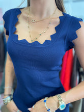 Load image into Gallery viewer, Kiki Knitted Vest Navy
