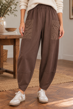 Load image into Gallery viewer, Fern Pocket Jogger Chocolate
