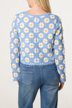 Load image into Gallery viewer, Daisy Crochet Cardigan
