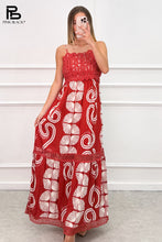 Load image into Gallery viewer, Crochet Sun Dress Rust
