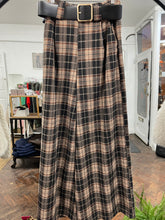 Load image into Gallery viewer, Madeleine Checked Trouser Black
