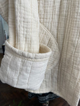 Load image into Gallery viewer, Cara Cotton Jacket Cream
