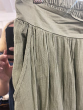 Load image into Gallery viewer, Voile Maxi Skirt Khaki
