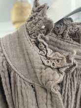 Load image into Gallery viewer, Soraya Cheesecloth Swing Dress Mocha
