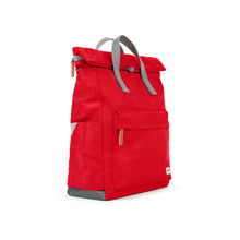 Load image into Gallery viewer, Roka Canfield B Cranberry Recycled Nylon Small Backpack
