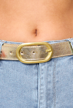 Load image into Gallery viewer, Leah Leather Belt Gold
