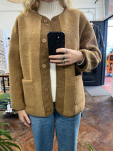 Load image into Gallery viewer, Maria Shearling Jacket Camel
