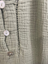 Load image into Gallery viewer, Soraya Cheesecloth Swing Dress Khaki
