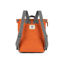 Load image into Gallery viewer, Roka Canfield B Burnt Orange Recycled Nylon Small Backpack
