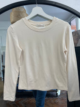 Load image into Gallery viewer, Bobbi Long Sleeve Crew Cream

