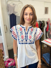 Load image into Gallery viewer, Rosalind Embroidered Top
