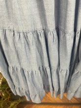 Load image into Gallery viewer, Calista Chambray Shirred Skirt
