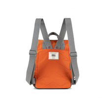 Load image into Gallery viewer, Roka Canfield B Burnt Orange Recycled Nylon Small Backpack
