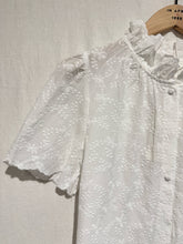 Load image into Gallery viewer, Isidore Embroidered Blouse White
