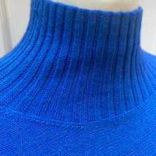 Load image into Gallery viewer, Tammy Ribbed Turtle Neck Jumper Electric Blue
