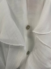 Load image into Gallery viewer, Aira Ruffle Top White
