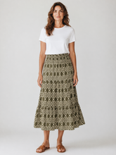 Load image into Gallery viewer, Aliza Skirt/Dress - Moss/Cream
