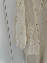 Load image into Gallery viewer, Nerissa V Neck Embroidered Top Cream
