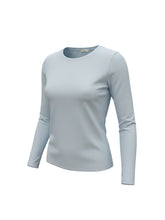 Load image into Gallery viewer, Bobbi Long Sleeve Crew Pale Blue
