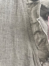 Load image into Gallery viewer, Washed Linen Frill Waistcoat Khaki
