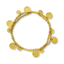 Load image into Gallery viewer, Libra Gold Coin Bracelet
