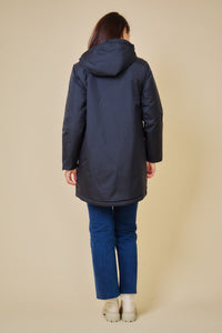 Sol Parka Raincoat Black