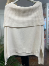 Load image into Gallery viewer, Ivy Cowl Neck Jumper Cream
