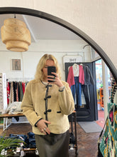 Load image into Gallery viewer, Livia Shearling Jacket Beige
