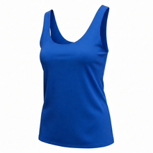 Load image into Gallery viewer, Double Layer Scoop Vest Cobalt
