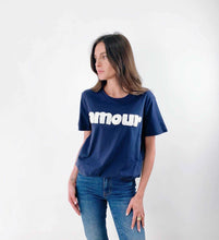 Load image into Gallery viewer, Amour T-Shirt Navy
