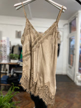 Load image into Gallery viewer, Amy Asymmetrical Lace Cami Champagne
