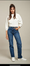 Load image into Gallery viewer, Asha Straight Leg Denim Jeans Stonewash
