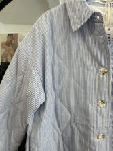 Load image into Gallery viewer, Pinstriped Quilted Jacket
