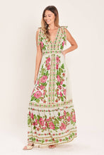 Load image into Gallery viewer, Daphne Printed Woven Maxi Dress
