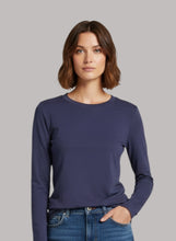 Load image into Gallery viewer, Bobbi Long Sleeve Crew Navy
